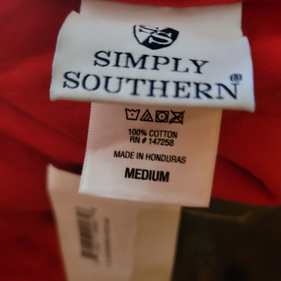 Ladies Simply Southern long sleeve shirt Sz M - Picture 4 of 5